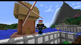 Minecraft Gregtech New Horizons GTNH 2022, Steam Age 0.5. Multiblock Windmill ep34