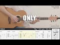 ONLY - LeeHi | Fingerstyle Guitar | TAB + Chords + Lyrics