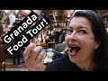 GRANADA FOOD TOUR  Spanish Food Breakfast, Lunch & Dinner & Free Tapas in Granada Spain