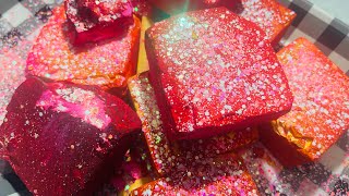 Sunrise Dyed BSN Blocks ☀️| Soft \u0026 Fluffy Gym Chalk | ASMR 💗💛🧡