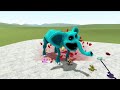 who is faster nightmare huggy wuggy vs catnap in garry s mod 41