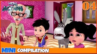 Vir The Robot Boy | Mini series | Compilation - 04 | 3D cartoon for kids | WowKidz Action