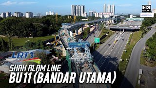 LRT3 BU 11 (Station SA03), Bandar Utama, Petaling Jaya / LRT3 Shah Alam Line Latest Progress Update