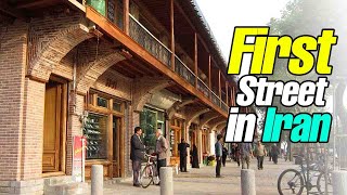 What can the first street of Iran look like? | Walking on Sepah Street in Qazvin