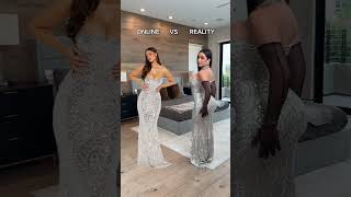 3 Dresses: Online vs Reality