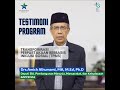 Testimoni Deputi Bid. Pembangunan Manusia, Masyarakat dan Kebudayaan BAPPENAS terkait Program TPBIS