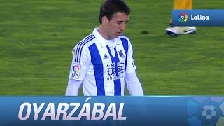 Ovación para Oyarzábal al abandonar el campo