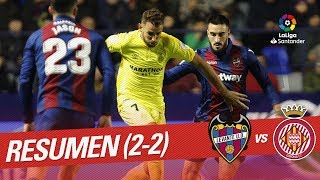 Resumen de Levante UD vs Girona FC (2-2)