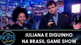 Juliana e Diguinho na Brasil Game Show | The Noite (16/10/19)