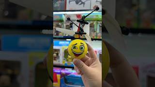 Flying Emoji Smiley Ball #helicopter #emoji #shorts