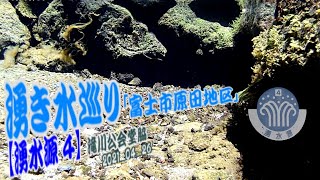 湧き水巡り「富士市原田地区」【湧水源4】滝川公会堂脇　2021 04 26