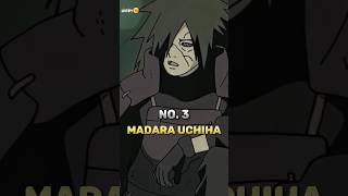 Top 10 Strongest 💪 Anime Characters #shorts #anime #strongestcharacters #trending #top #madara