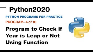 Python Programs for Practice 4 | Python Programming | Python for Beginners | Python Tutor