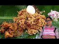 சிக்கன் பிரியாணி சிக்கன் குழம்பு தயிர் பச்சடி | Nonveg Lunch Menu In Tamil | SHERIN veetu sapadu #6