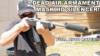 Dead Air Mask HD Silencer! Bolt Gun Rock Star