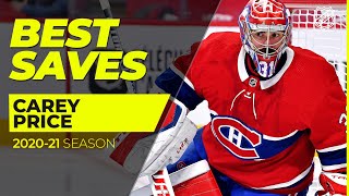 Best Carey Price Saves from the 2020-21 NHL Season
