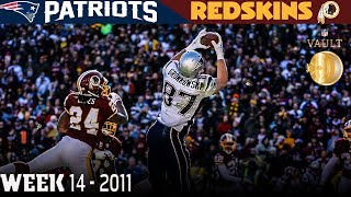Gronkowski's Record-Breaking Day! (Patriots vs. Redskins, 2011) | NFL Vault Highlights