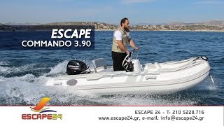 Συμβατικό φουσκωτό Escape Commando 3.90 | περιοδικό Boat \u0026 Fishing