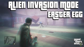 GTA 5 - Alien Invasion Mode Easter Egg (Grand Theft Auto 5 Secrets)