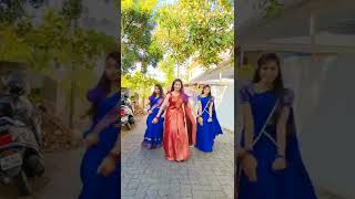 Saree ke fall sa short dance video | VRINDHARJUN | #shorts