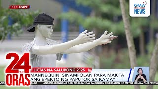 Mannequin, sinampolan para makita ang epekto ng paputok sa kamay | 24 Oras