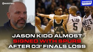 Exclusive: Jason Kidd Almost Joined Spurs After NBA Finals Loss! | HEADLINERS WITH RACHEL NICHOLS