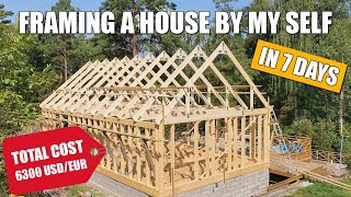 Controversial Solo Build: (Ep.2) Watch Me Frame an Entire House