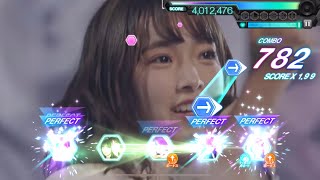 【ユニエア】誰よりも高く飛べ！master All perfectフルコンボ　けやき坂46「走り出す瞬間」ツアー2018