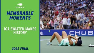 Championship Point | Iga Swiatek's Title-Winning Moment | 2022 US Open