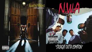 Kanye West - Diamonds From Sierra Leone But It's Straight Outta Compton - NWA (Late Registration)