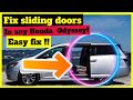 HONDA ODYSSEY SLIDING DOORS QUICK FIX | How to fix Sliding Doors in a van | Honda Odyssey quick fix