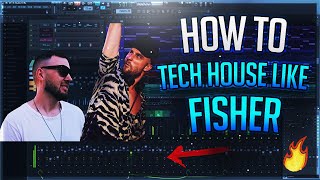 How To Fisher & Chris Lake Style Tech House Drop - FL Studio 20 Tutorial [Presets and Project]