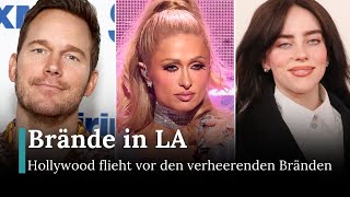 Hollywood-Stars fliehen vor Waldbränden in Los Angeles | Republic News Deutsch | AL1B