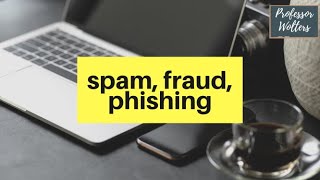 Troubles with Digital Marketing - Phishing, Fraud, \u0026 Spam