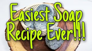 Easy Two Ingredient Five Minute Soap Recipe: How To Microwave Soap Scraps To Make Bars of Soap
