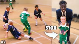 I Challenged Kid Footballers to a Soccer Match, WIN I'll Buy You Anything