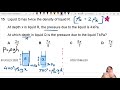 MJ20 P13 Q15 Depth in Two Liquids | May/June 2020 | CAIE A Level 9702 Physics