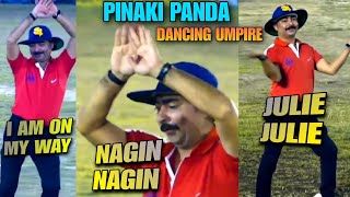 PINAKI PANDA (DANCING UMPIRE) BENGAL TENNIS CRICKET Dancing 💃 in KARGIL CUP 2023