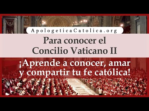 Para Conocer El Concilio Vaticano II. Lección 2 - Documentos Del ...