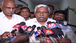 TJS Chief Kodandaram Speaks To Media Over RTC Sadak Bandh | V6 Telugu News