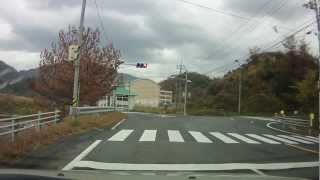 島根半島の道　県道23号線　出雲市河下町～県道232号線交差点