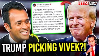 Trump Makes HUGE ANNOUNCEMENT as Vivek Rumors SWIRL for SoS Pick