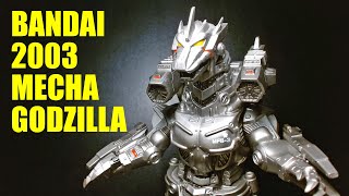 Mechagodzilla 9-Inch Bandai Godzilla 2003 Vintage PVC Action Figure