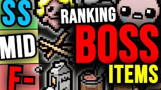 Ranking Isaac BOSS Items by Their USEFULNESS