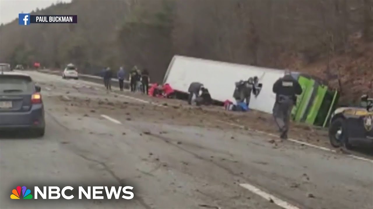 Deadly Tour Bus Crash In Upstate New York - YouTube