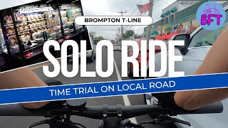 Riding Through Long Island New York with Brompton Folding Bike T-Line