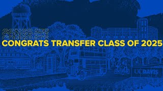 Congrats Transfer Class of 2025!