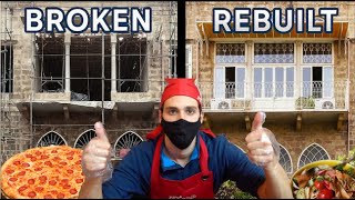 BEIRUT restaurants reopen after explosion! (Food vlog)