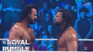 WWE 24 January 2025 Highlights - Roman Reigns Destroy Drew McIntyre on Royal Rumble 2025 Highlights