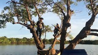 ( ដេកមួយយប់លើបឹងទន្លេសាប )Boating Tonle Sab Lake Over night #Esp02​End